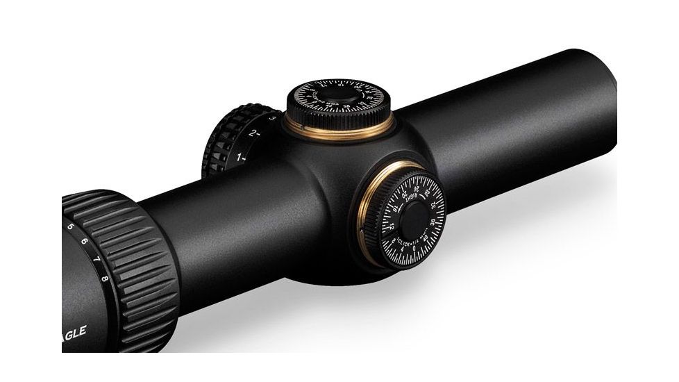 Vortex Strike Eagle 1-8x24mm Rifle Scope, 30mm Tube, Illuminated, Glass-Etched AR-BDC2 Reticle, Black SE-1824-1