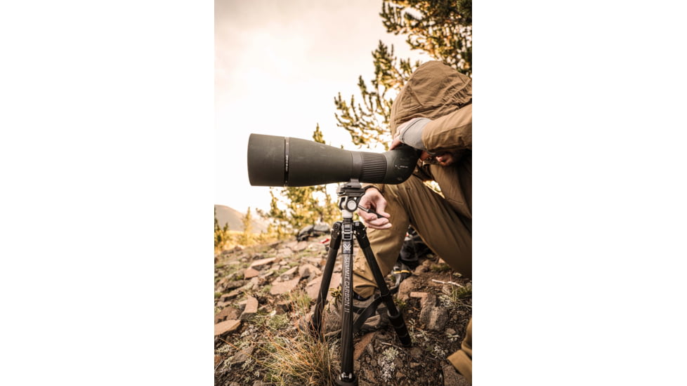 Vortex Summit Carbon II Tripod Kit, Black, 4.125x4.125x19.75, TR-SMC