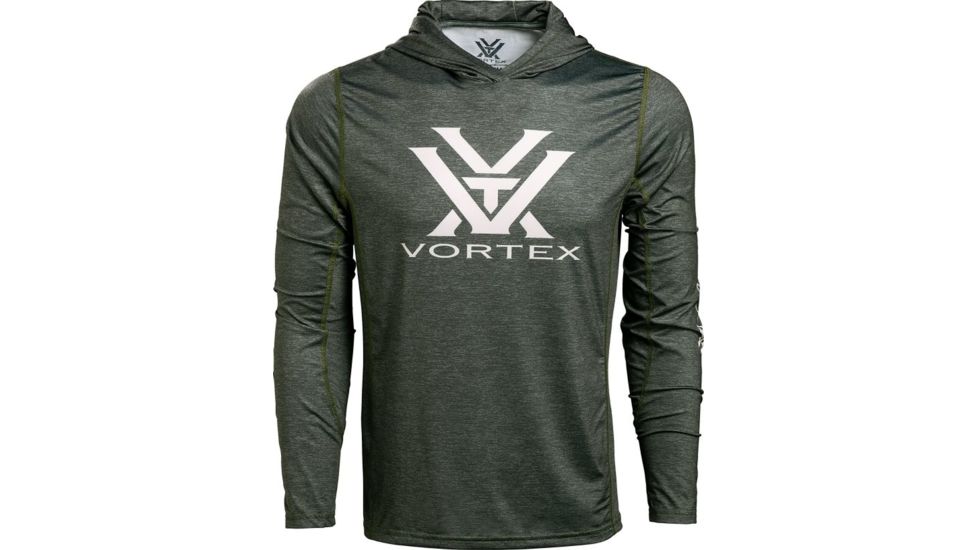 Vortex Sun Slayer Hoodie - Mens, Olive Heather, Extra Large, 119013-OLH-XL