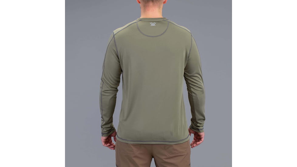 Vortex Sun Slayer Long Sleeve Shirt - Mens, Lichen, M, 121-19-LICM