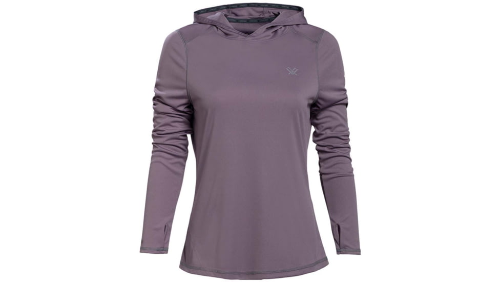Vortex Sun Slayer LS Hoodie - Women's, 2XL, Grey Ridge Purple, 121-30-GRR2X
