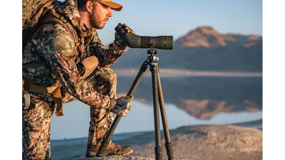 Vortex Switchback Carbon Tripod Kit, Black, 5.75x5.75x32.50, TR-SBC