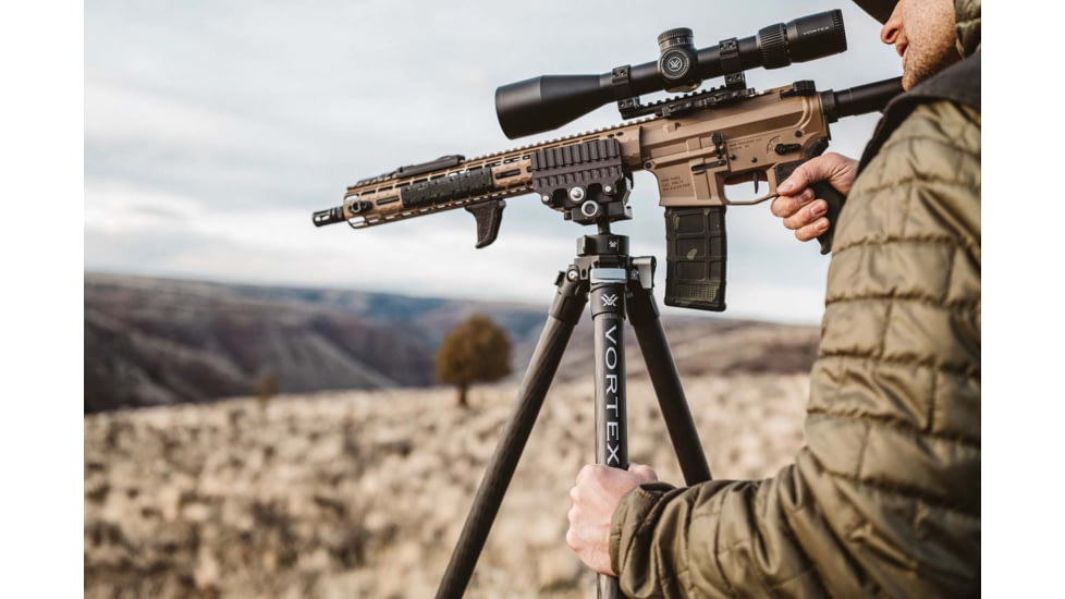 Vortex Switchback Carbon Tripod Kit, Black, 5.75x5.75x32.50, TR-SBC