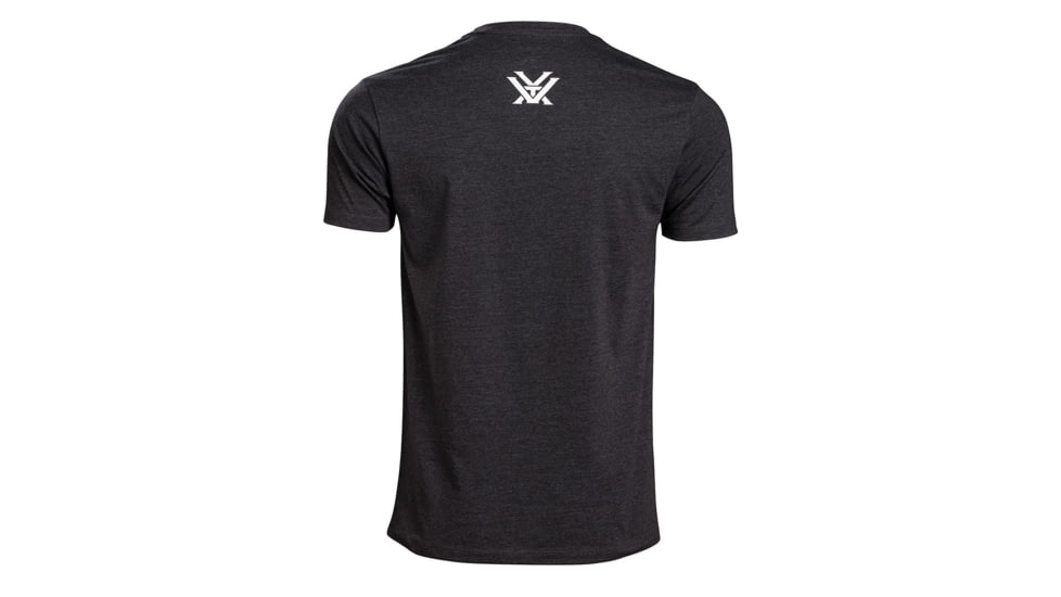 Vortex Three Peaks Short Sleeve T-Shirt - Mens, Charcoal Grey, Large, 121-10-CHHL
