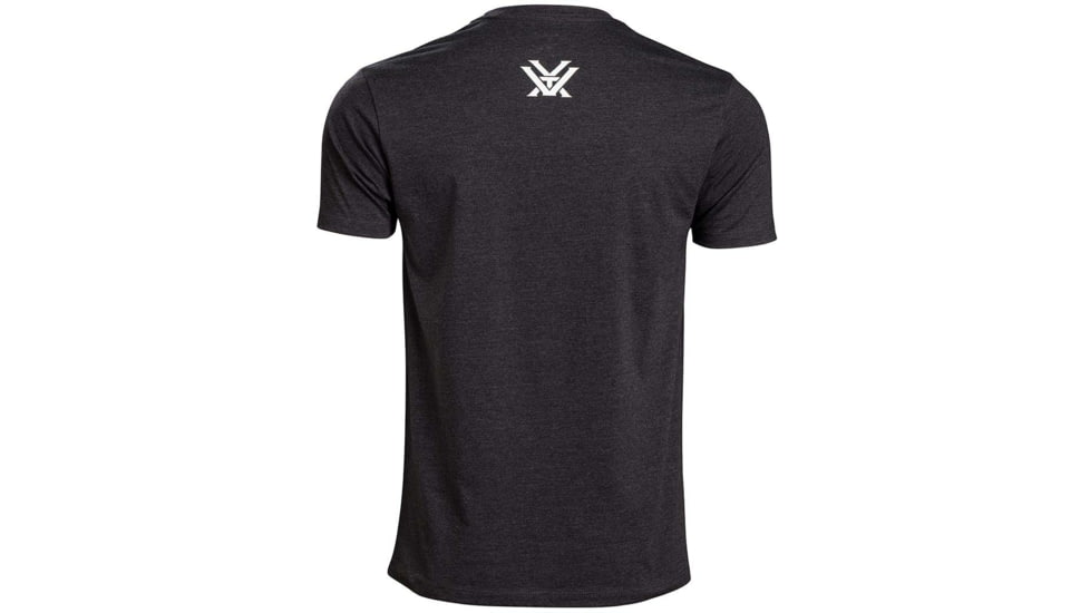 Vortex Three Peaks Short Sleeve T-Shirts - Mens, Black, L, 121-10-BLKL