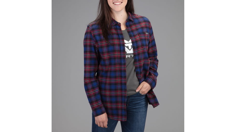 Vortex Timber Rush Flannel - Womens, Rose Wine, Exrta Small, 220-26-ROSXS