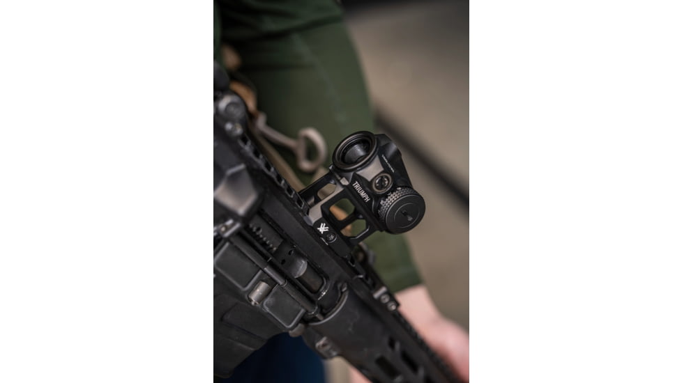 Vortex Triumph 1x Reflex Red Dot Sight, 2 MOA Dot Reticle, Black TRI-RD2