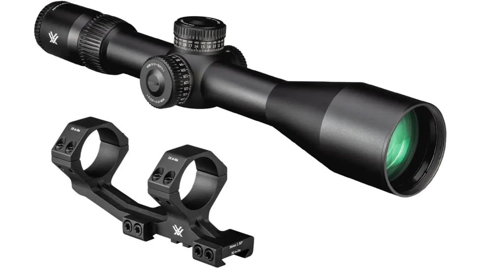 Vortex Venom 5-25x56mm 34mm Tube First Focal Plane Rifle Scope &amp; Vortex Sport Cantilever AR-15 34mm Riflescope Mount
