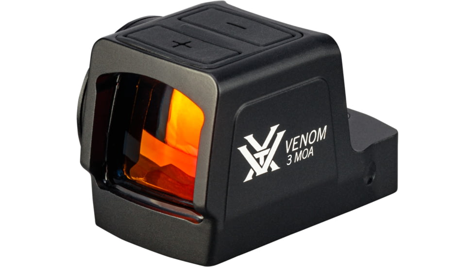 Vortex Venom Enclosed Reflex Micro Red Dot Sight, 1x, 3 MOA, Black, VEN-MRD3-E
