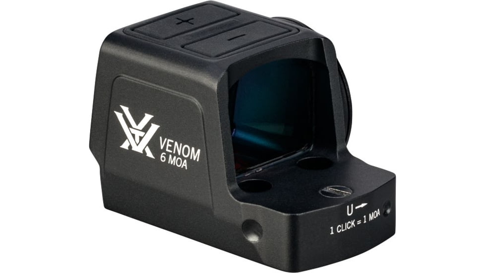 Vortex Venom Enclosed Reflex Micro Red Dot Sight, 1x, 6 MOA, Black, VEN-MRD6-E