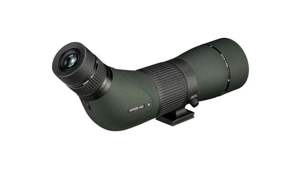Vortex Viper 15-45x 65mm HD Angled Spotting Scope, Green, Mid-Size, V500