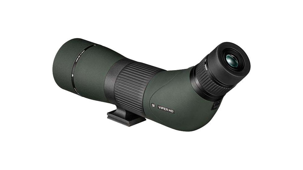 Vortex Viper 15-45x 65mm HD Angled Spotting Scope, Green, Mid-Size, V500