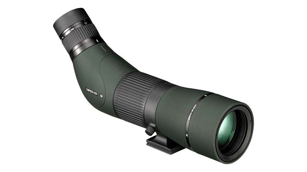 Vortex Viper 15-45x 65mm HD Angled Spotting Scope, Green, Mid-Size, V500