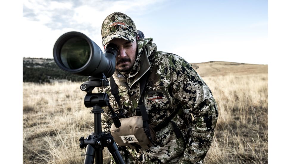 Vortex Viper HD 15-45x65mm Angled Spotting Scope, Green, VPR-65A-HD