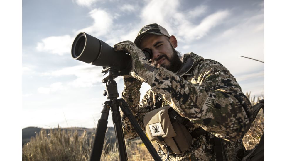 Vortex Viper HD 15-45x65mm Angled Spotting Scope, Green, VPR-65A-HD