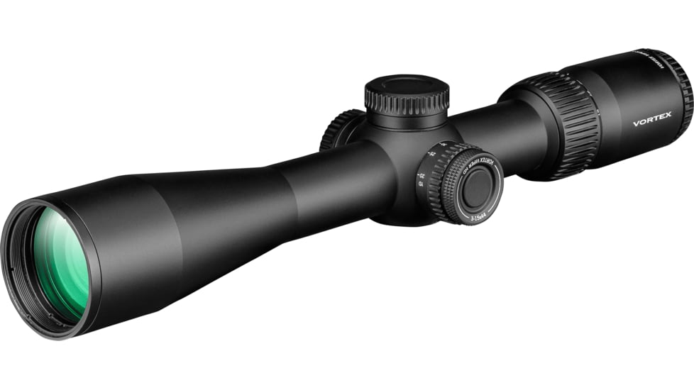 Vortex Viper HD 3-15x44 Rifle Scope, 30mm Tube, Second Focal Plane, Dead-Hold BDC MOA Reticle, Black, VPR-31501