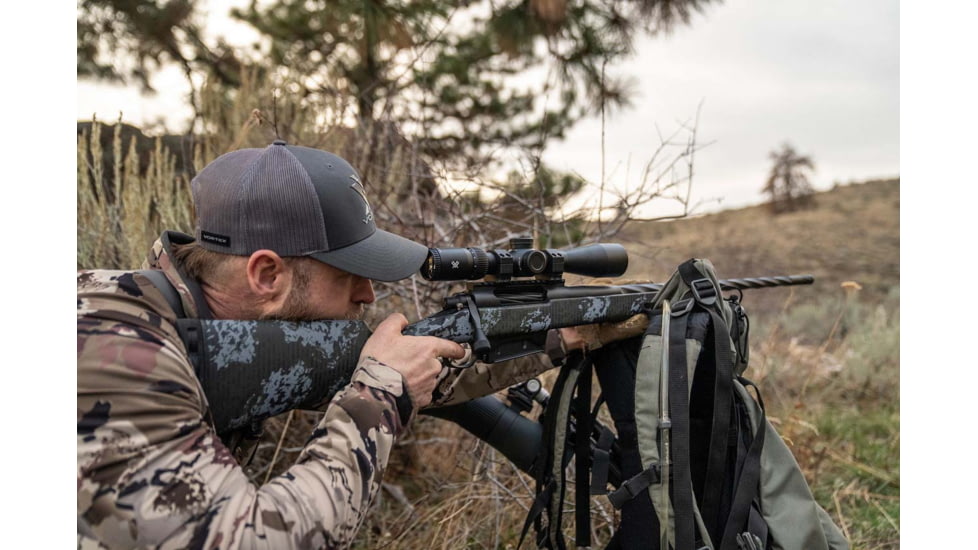 Vortex Viper HD 3-15x44 Rifle Scope, 30mm Tube, Second Focal Plane, Dead-Hold BDC MOA Reticle, Black, VPR-31501