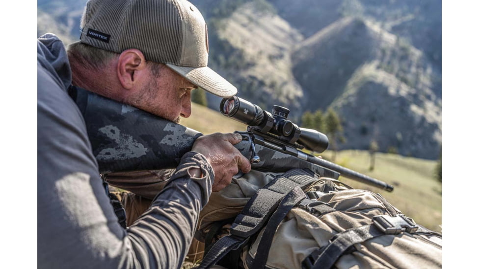 Vortex Viper HD 3-15x44 Rifle Scope, 30mm Tube, Second Focal Plane, VMR-3 MRAD Reticle, Black, VPR-31503