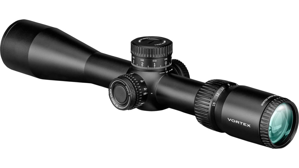 Vortex Viper HD 3-15x44 Rifle Scope, 30mm Tube, Second Focal Plane, VMR-3 MRAD Reticle, Black, VPR-31503