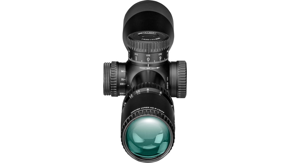 Vortex Viper HD 3-15x44 Rifle Scope, 30mm Tube, Second Focal Plane, VMR-3 MRAD Reticle, Black, VPR-31503