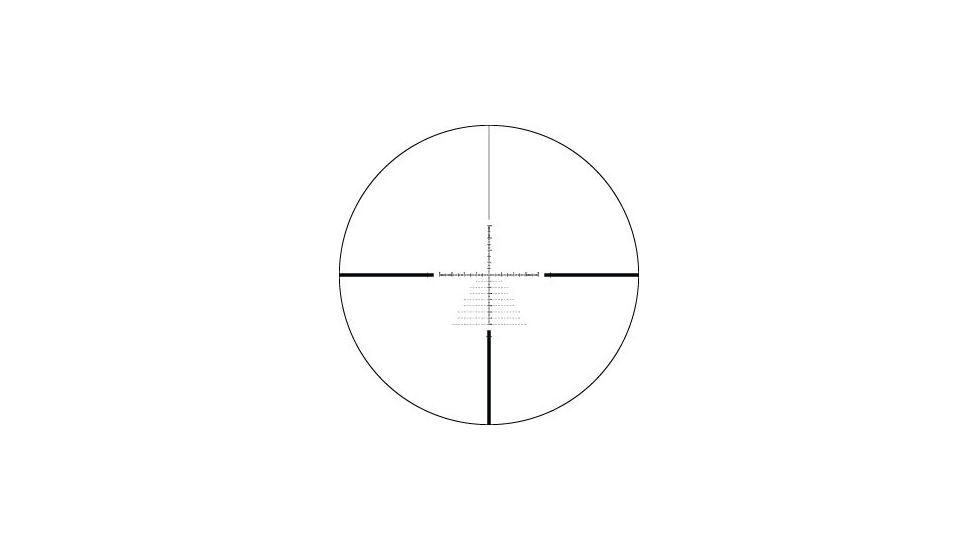 Vortex Viper HS LR 6-24x50 mm Rifle Scope, 30 mm Tube, First Focal Plane, Black, Hard Anodized, Non-Illuminated XLR MOA Reticle, MOA Adjustment, w/ Vortex Defender Flip Cap, VHS-4315-LR-KIT1