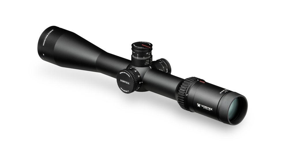 Vortex Viper HS-T 4-16x44 mm Rifle Scope, 30 mm Tube, Second Focal Plane, Black, Hard Anodized, Non-Illuminated VMR-1 MRAD Reticle, Mil Rad Adjustment, VHS-4308