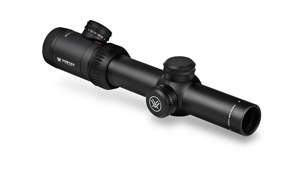 Vortex Viper PST 1-4x24 Rifle Scope with TMCQ Reticle MOA Low Capped Turrets PST-43111