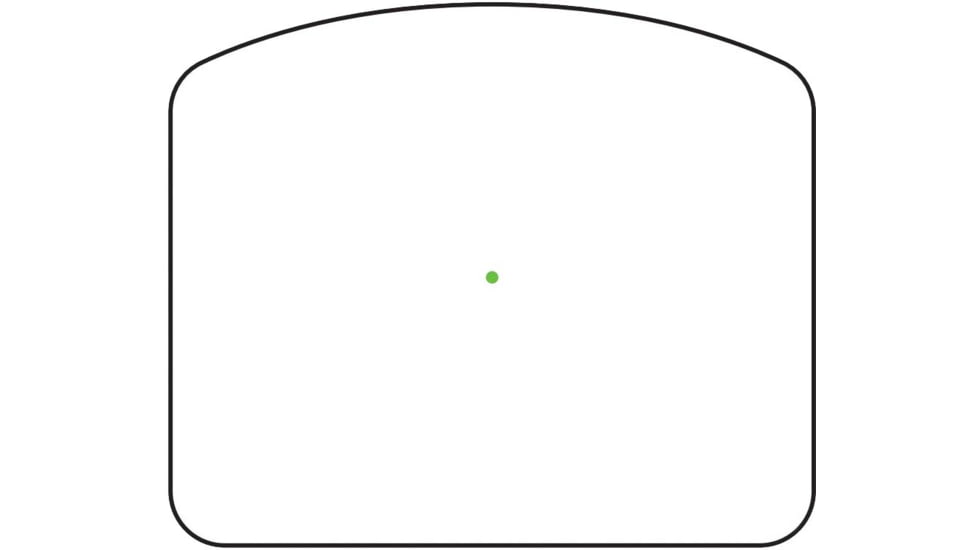 Vortex Viper Shotgun Enclosed 1x Micro Reflex Red Dot Sight, Green, 3 MOA Dot Reticle, Black, VPR-SGMGD3-E