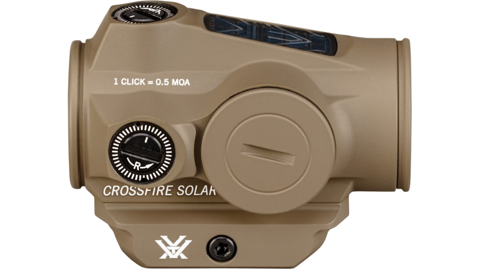 Vortex Crossfire II 1x21mm 2 MOA Solar Reflex Red Dot Sight