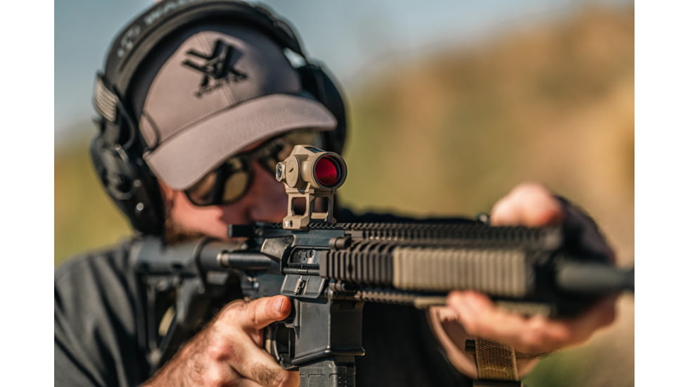 Vortex Crossfire II 1x21mm 2 MOA Solar Reflex Red Dot Sight