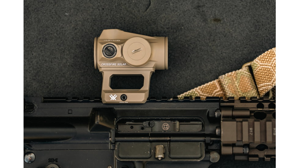 Vortex Crossfire II 1x21mm 2 MOA Solar Reflex Red Dot Sight