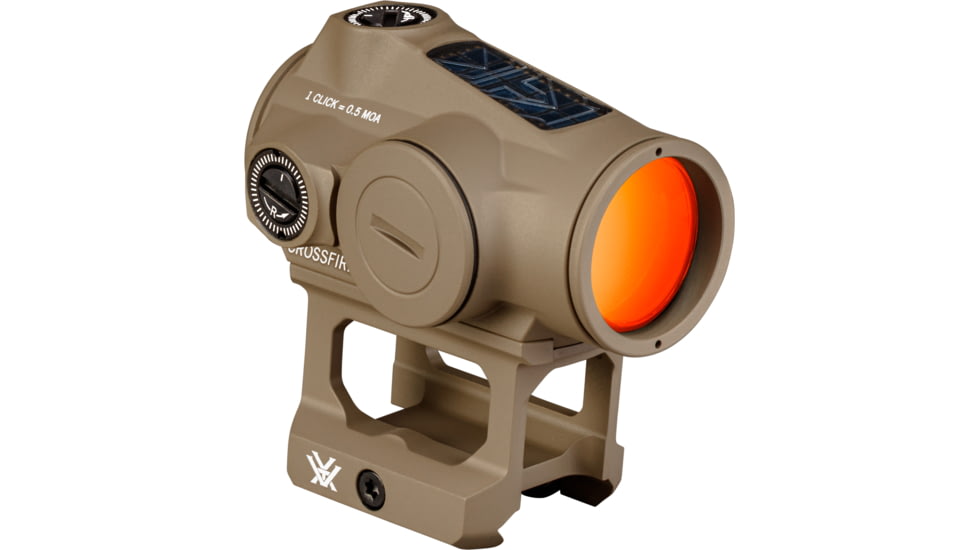 Vortex Crossfire II 1x21mm 2 MOA Solar Reflex Red Dot Sight