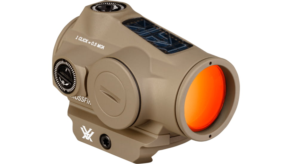 Vortex Crossfire II 1x21mm 2 MOA Solar Reflex Red Dot Sight
