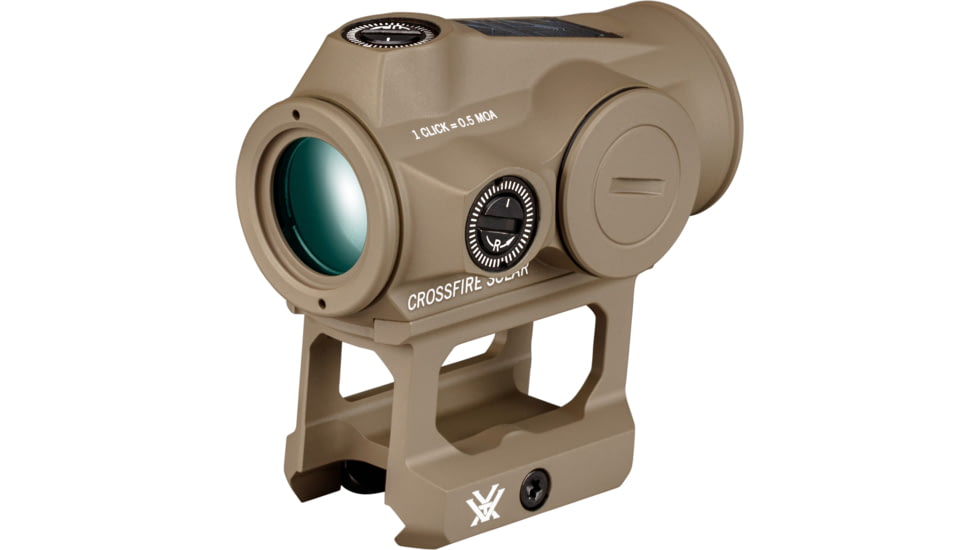 Vortex Crossfire II 1x21mm 2 MOA Solar Reflex Red Dot Sight