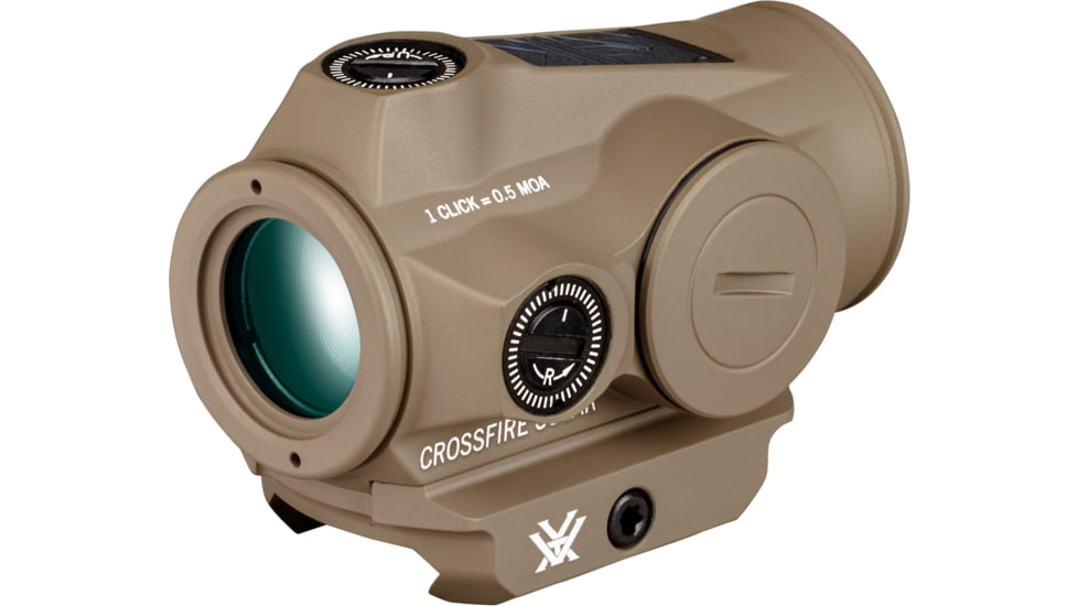 Vortex Crossfire II 1x21mm 2 MOA Solar Reflex Red Dot Sight
