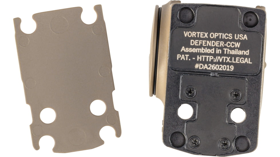 Vortex Defender-CCW 1x32mm Enclosed Solar Micro Reflex Red Dot Sight