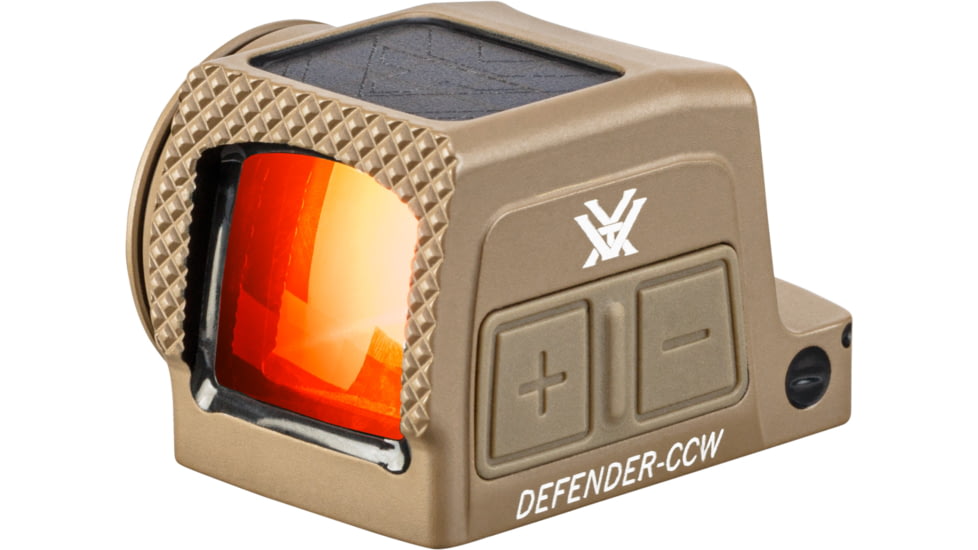Vortex Defender-CCW 1x32mm Enclosed Solar Micro Reflex Red Dot Sight