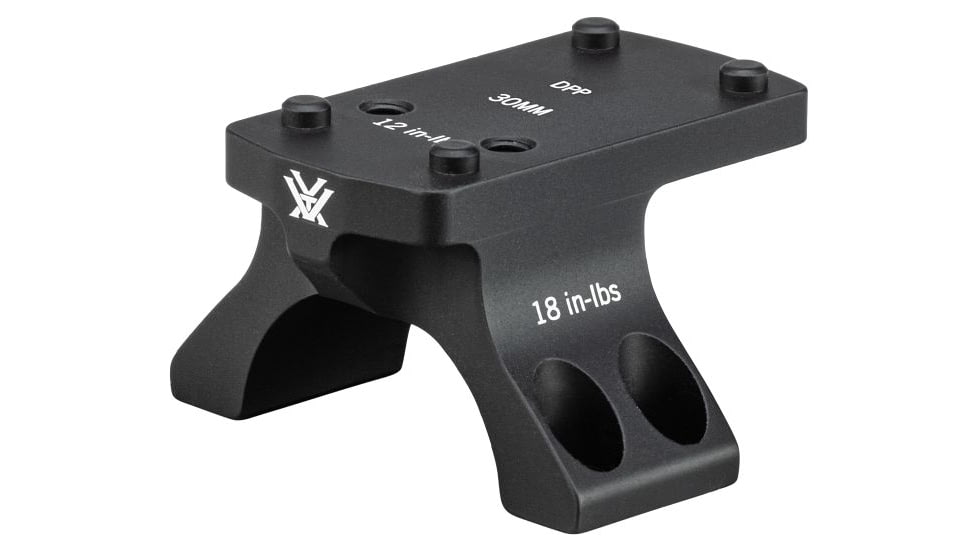 Vortex Pro 12 O'Clock Red Dot Sight Mount, Black, Deltapoint Pro, 30mm /1.08in, PR30-12RDM