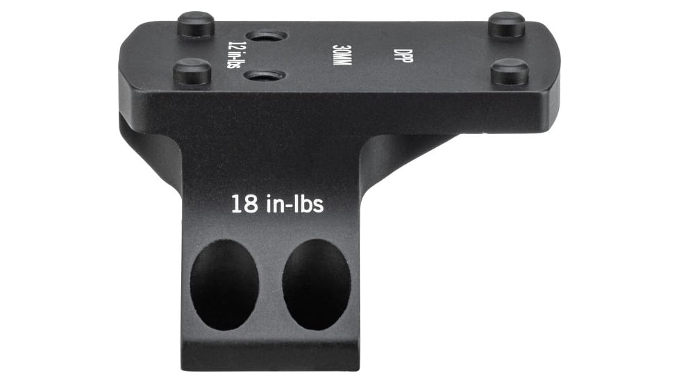 Vortex Pro 12 O'Clock Red Dot Sight Mount, Black, Deltapoint Pro, 30mm /1.08in, PR30-12RDM