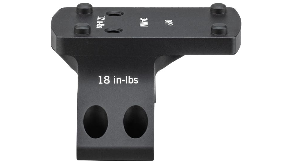 Vortex Pro 12 O'Clock Red Dot Sight Mount, Black, Deltapoint Pro, 34mm /1.08in, PR34-12RDM