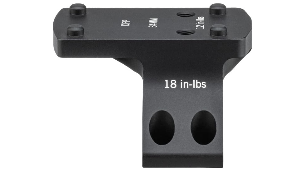 Vortex Pro 12 O'Clock Red Dot Sight Mount, Black, Deltapoint Pro, 34mm /1.08in, PR34-12RDM