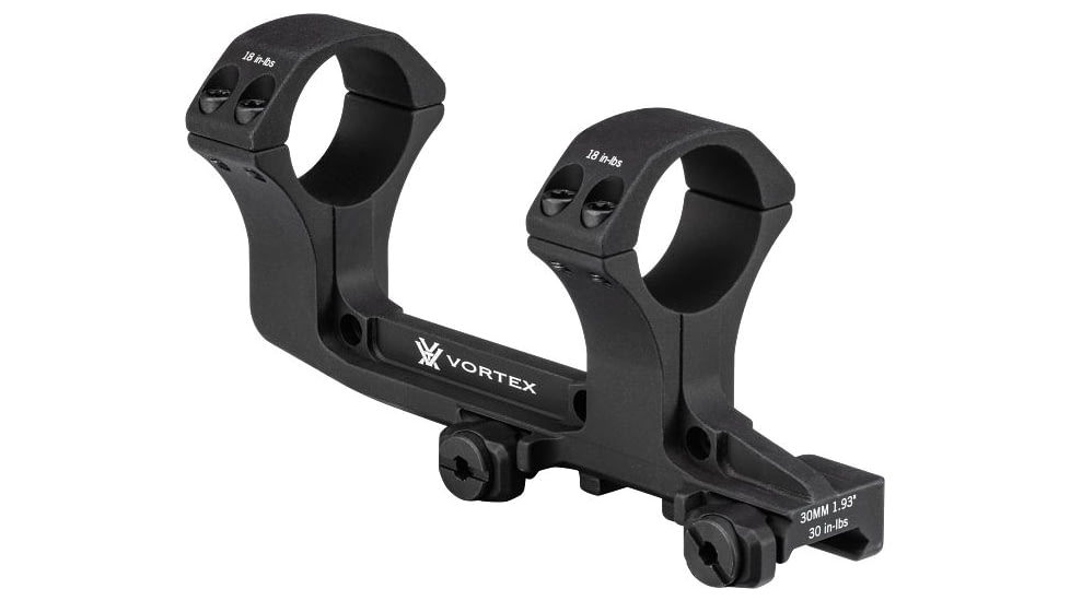 Vortex Pro Cantilever AR-15, AR-10 Mount, Black, 30mm/1.93in, PCM-30-193