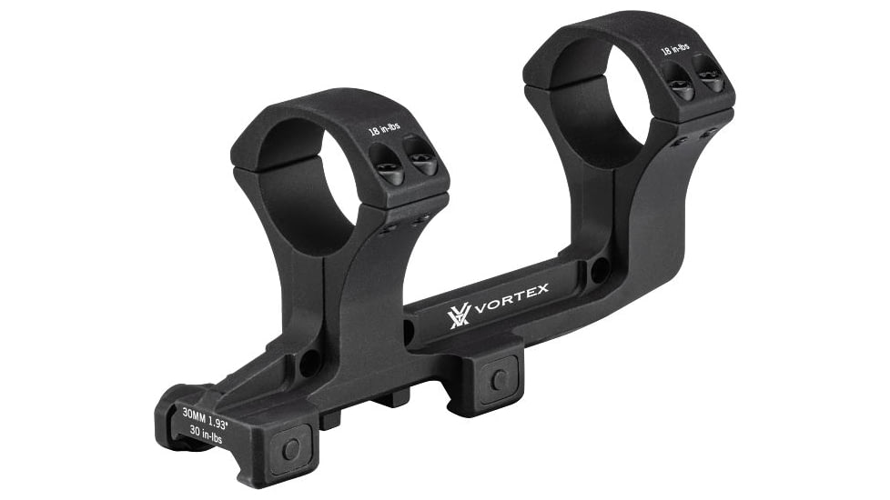 Vortex Pro Cantilever AR-15, AR-10 Mount, Black, 30mm/1.93in, PCM-30-193