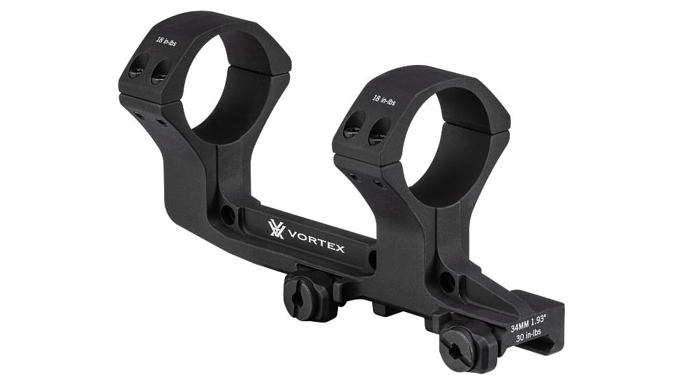 Vortex Pro Cantilever AR-15, AR-10 Mount, Black, 34mm/1.93in, PCM-34-193