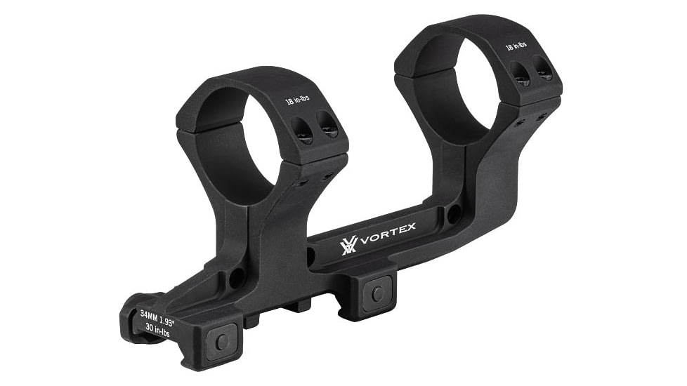 Vortex Pro Cantilever AR-15, AR-10 Mount, Black, 34mm/1.93in, PCM-34-193