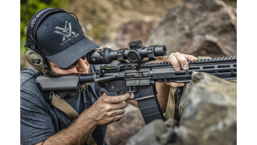 Vortex Strike Eagle 1-10x24mm LPVO 30mm Tube Rifle Scope, First Focal Plane
