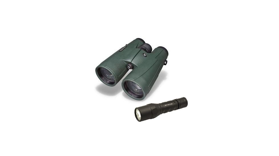 Vortex Vulture 10x56 Roof Prism Waterproof Binocular w/ Surefire 6PX LED 200 Lumens Flashlight 
