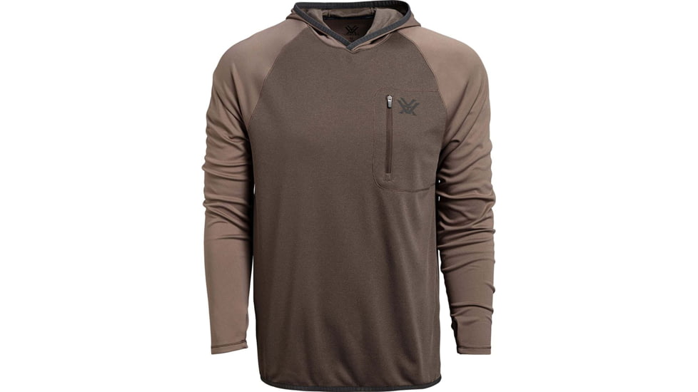 Vortex Weekend Rucker Hooded Long Sleeve - Men's, Peat, 2XL, 121-24-PET2X