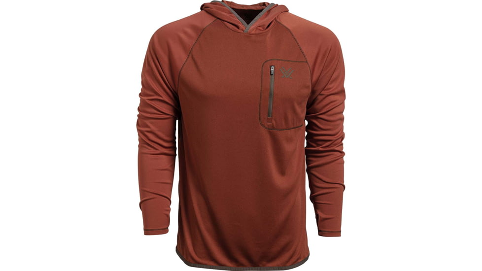 Vortex Weekend Rucker Hooded Long Sleeve - Men's, Sequoia Heather, 2XL, 121-24-SEH2X