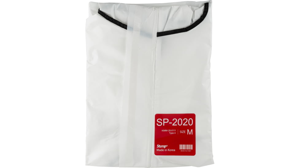 Vtrap Isolation Suit, White, Medium, SPAISOSUIT1-M